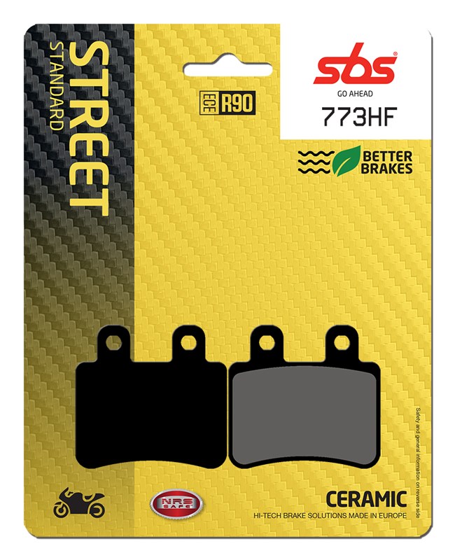 SBS brake pads KH350 street standart ceramic colour black (773HF)